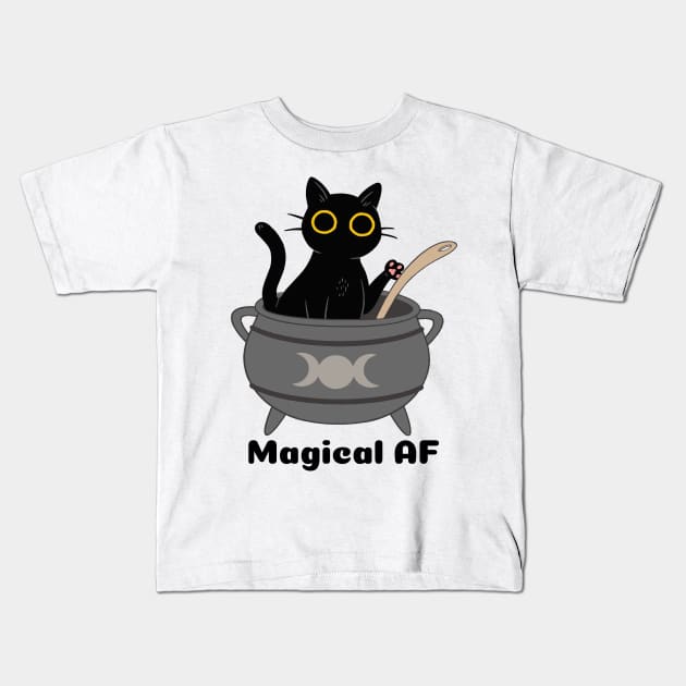 Magical AF Kids T-Shirt by ArtbyLaVonne